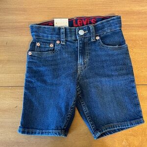 Levi's Blue Denim Shorts Classic Style
